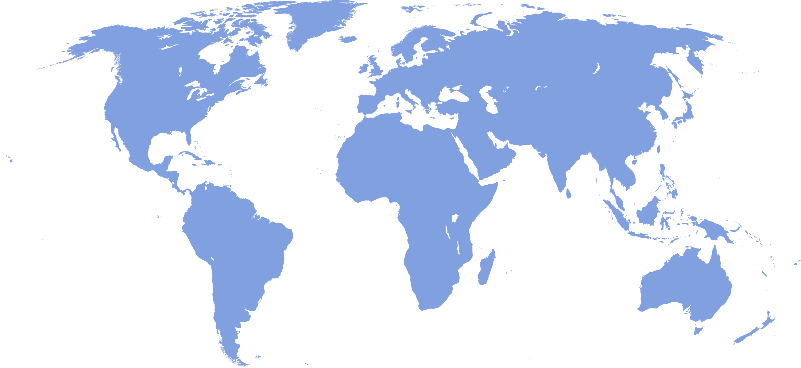 map of the world